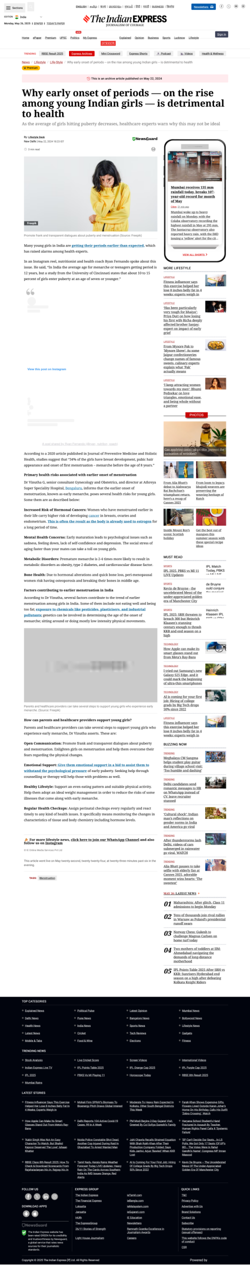 Screenshot-2025-05-26-at-13-52-05-Why-early-onset-of-periods--on-the-rise-among-young-Indian-girls--is-detrimental-to-health-Life-style-News---The-Indian-Express.png