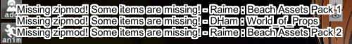missing mods