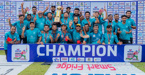 বিজয়-ইমনের সেঞ্চুরিতে ১৬ বছর পর ডিপিএল চ্যাম্পিয়ন মোহামেডান