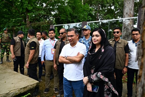 কক্সবাজারে ডুলাহাজারা সাফারি পার্ক পরিদর্শন করেছেন প্রধানমন্ত্রী