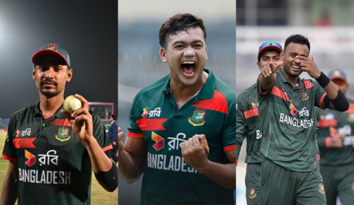 র্যাংকিংয়ে বড় লাফ মুস্তাফিজ-তাসকিন ও শরিফুলের