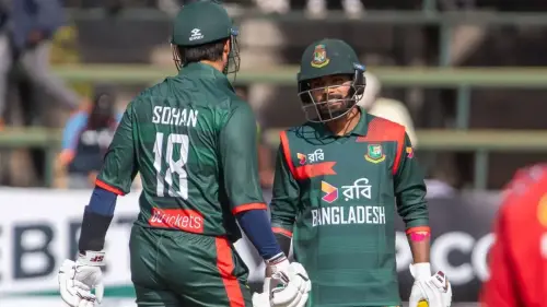 রানার রেকর্ডের ম্যাচে জিম্বাবুয়ের কাছে হারল বাংলাদেশ
