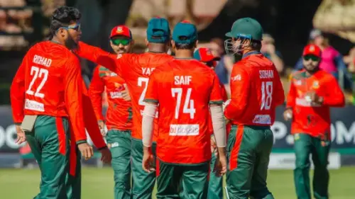 বাংলাদেশকে ১৪৪ রানের লক্ষ্য দিল জিম্বাবুয়ে