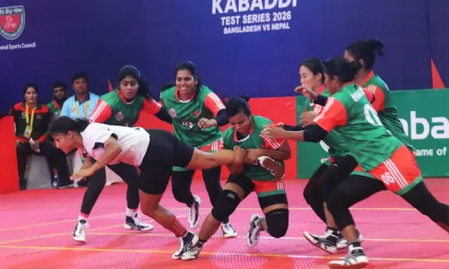 নেপালকে হারিয়ে সিরিজে লিড নিল বাংলাদেশ জাতীয় নারী কাবাডি দল