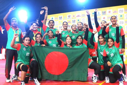 নেপালকে হারিয়ে এক ম্যাচ হাতে রেখেই নারী কাবাডি সিরিজ জিতলো বাংলাদেশ