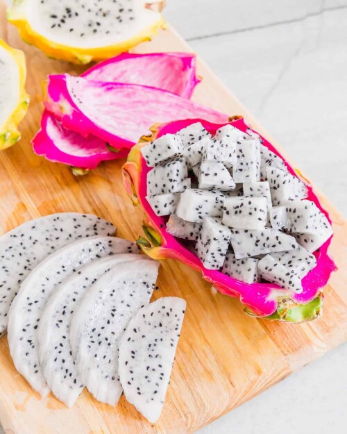 how to cut dragonfruit 7