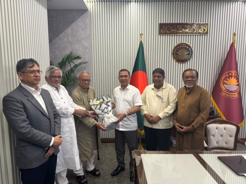 প্রধানমন্ত্রীর সঙ্গে বিএনপির স্থায়ী কমিটির নতুন সদস্যদের সাক্ষাৎ