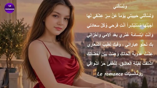 وتسألني
