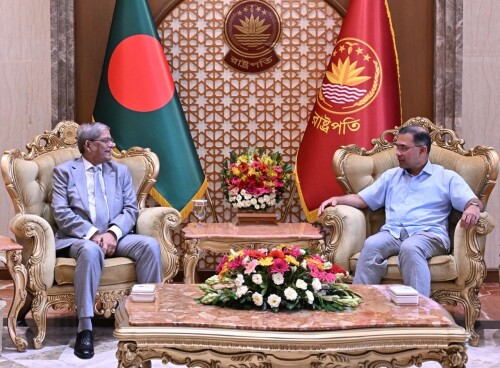 রাষ্ট্রপতির সঙ্গে প্রধানমন্ত্রীর সৌজন্য সাক্ষাৎ